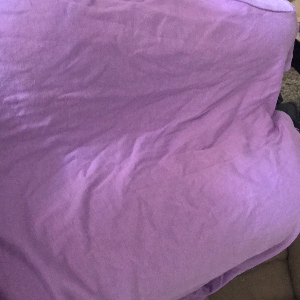 Plain purple tee